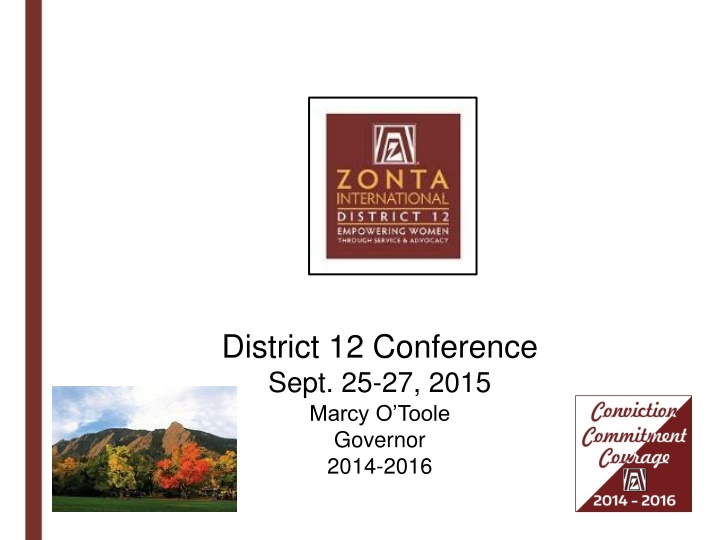 district 12 conference sept 25 27 2015 marcy