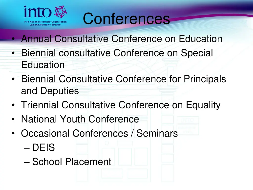 conferences