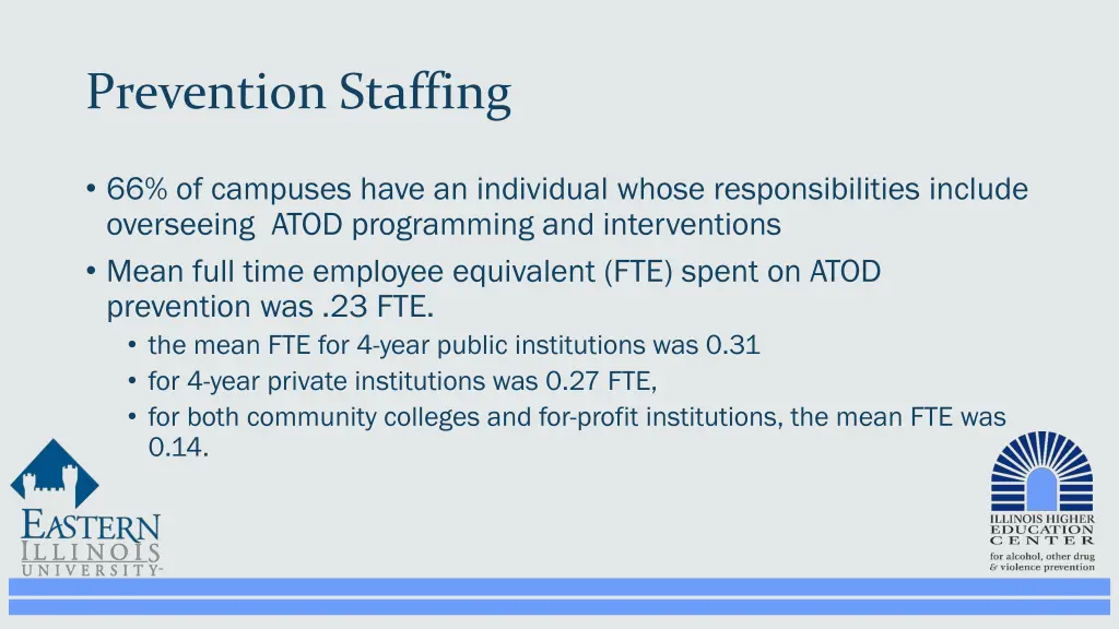 prevention staffing