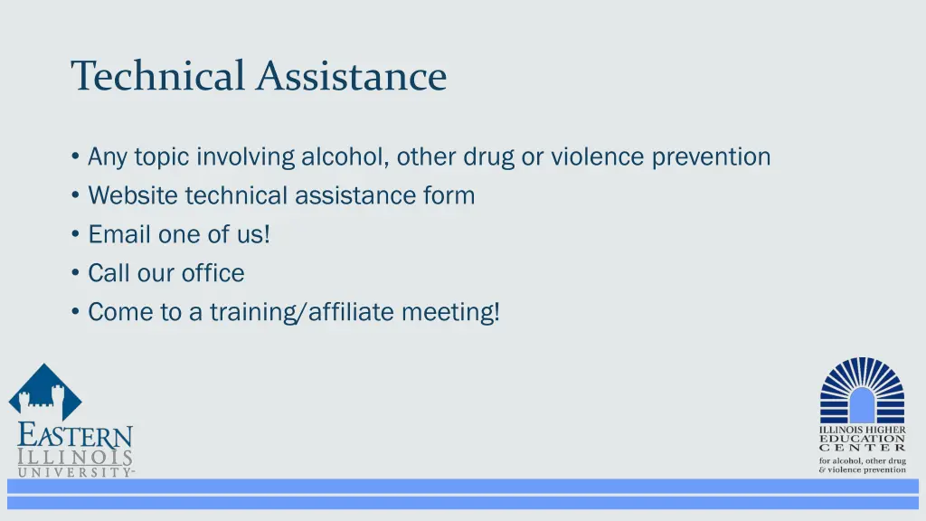 technical assistance