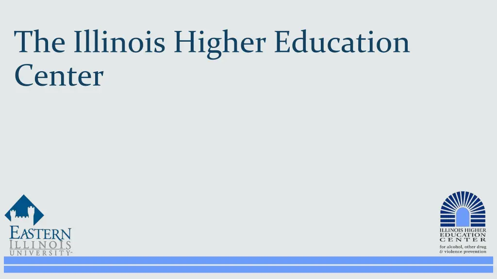 the illinois higher education center
