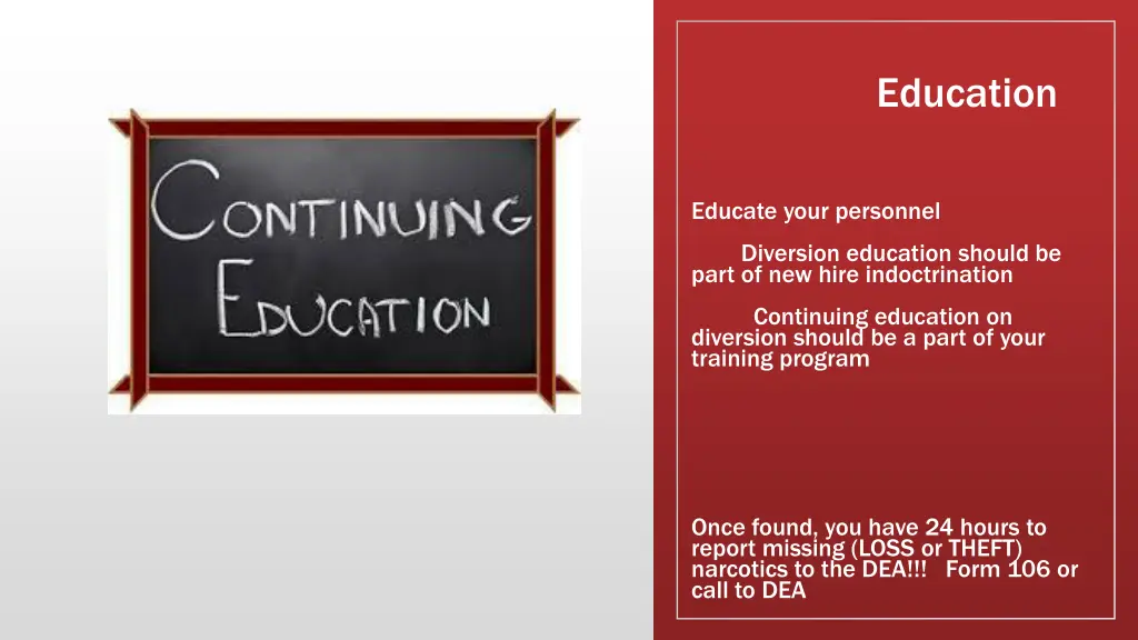education