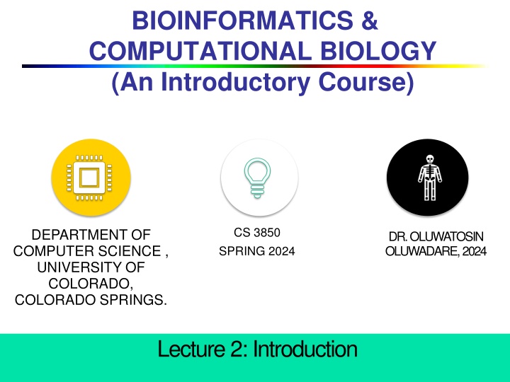bioinformatics computational biology
