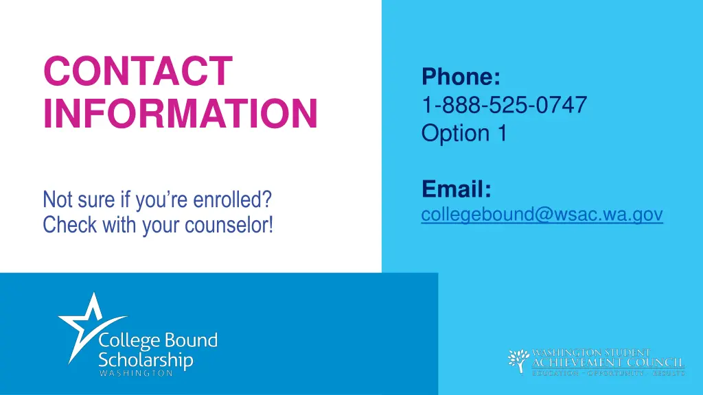 contact information