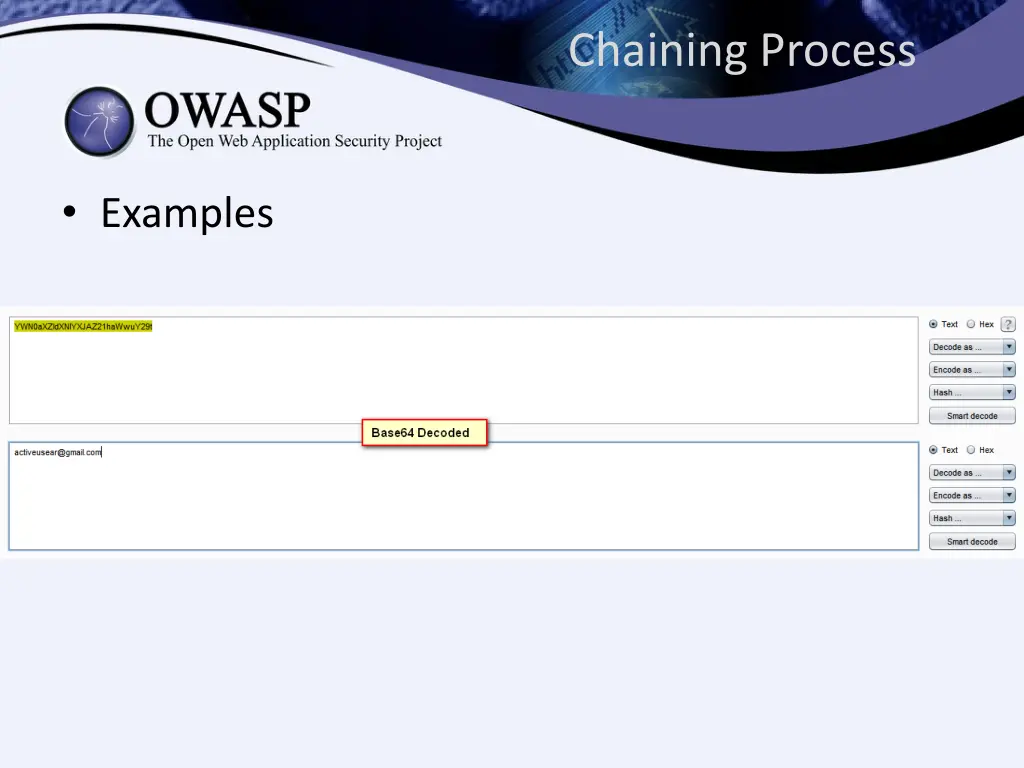 chaining process 3