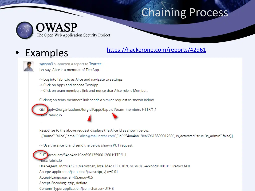chaining process 8