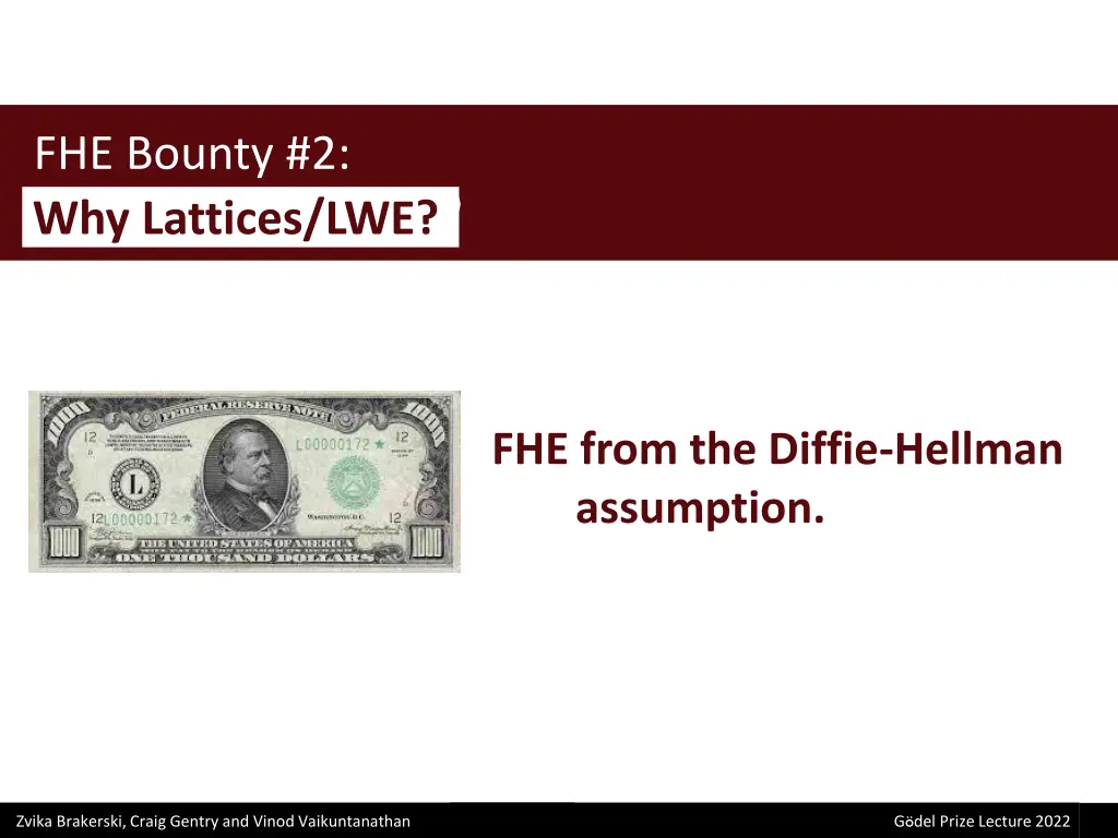 fhe bounty 2 why lattices lwe