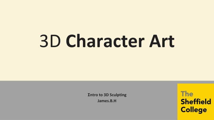 3d character art