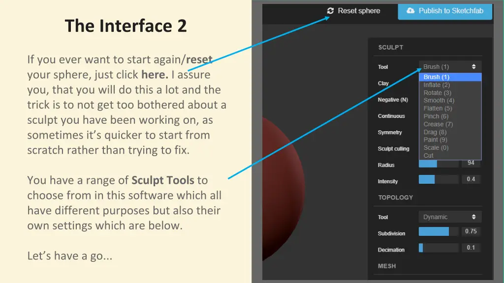 the interface 2