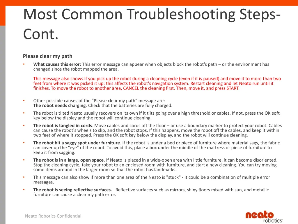 most common troubleshooting steps cont 7