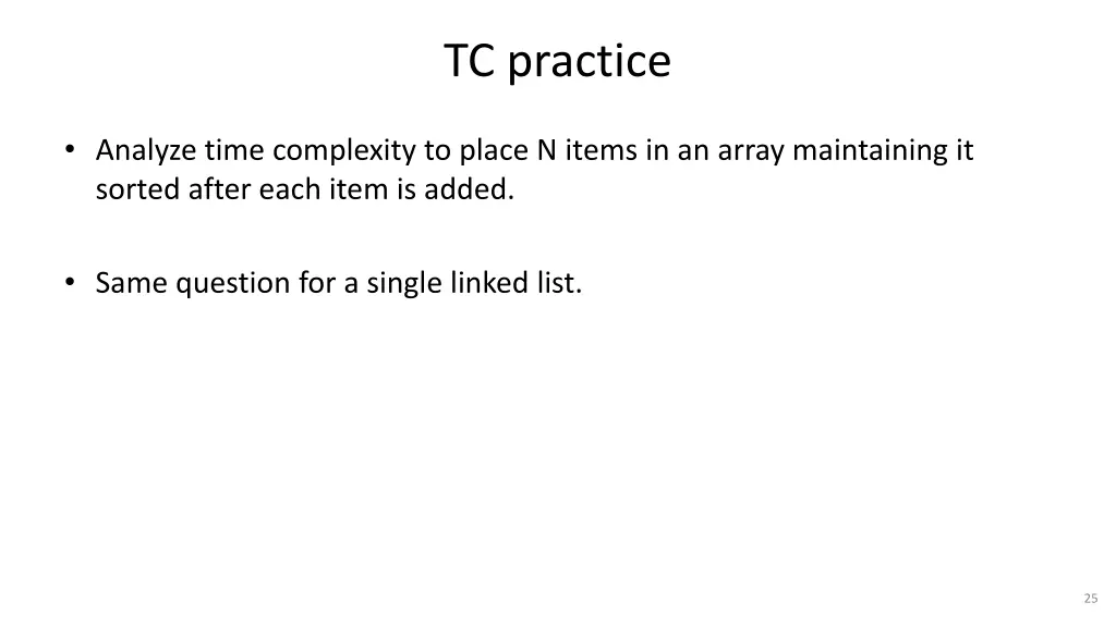 tc practice