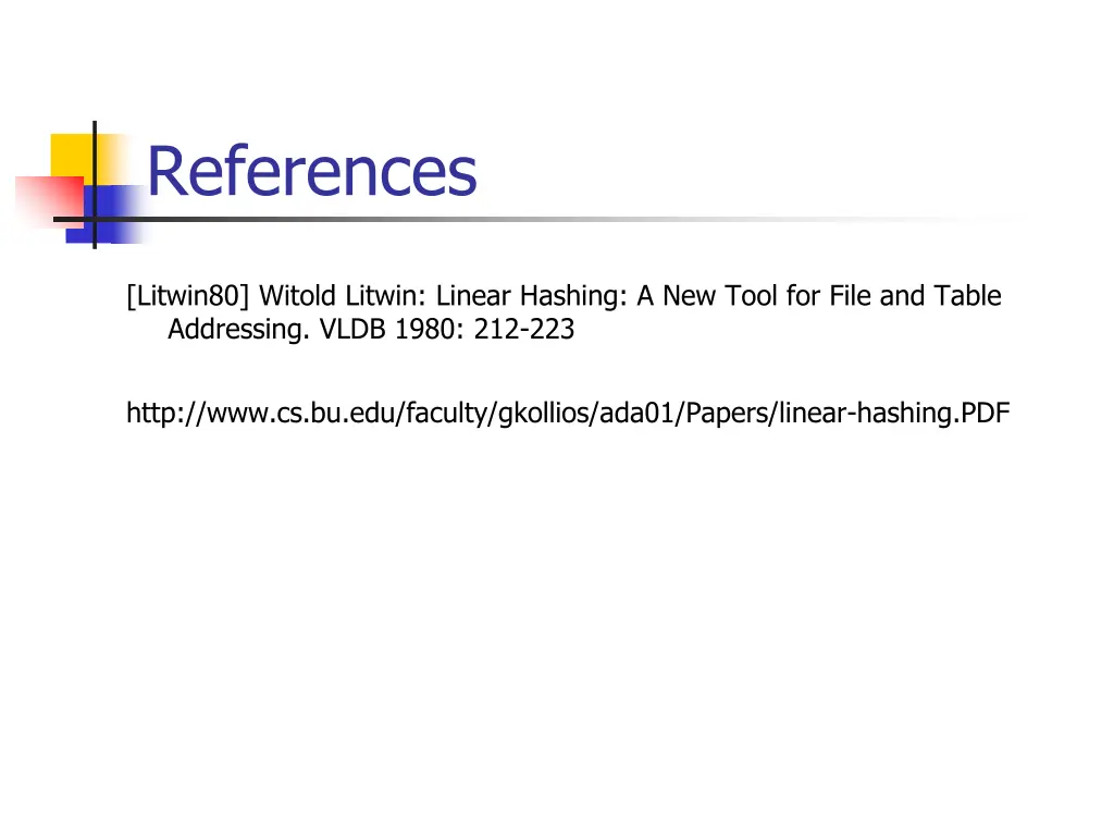 references