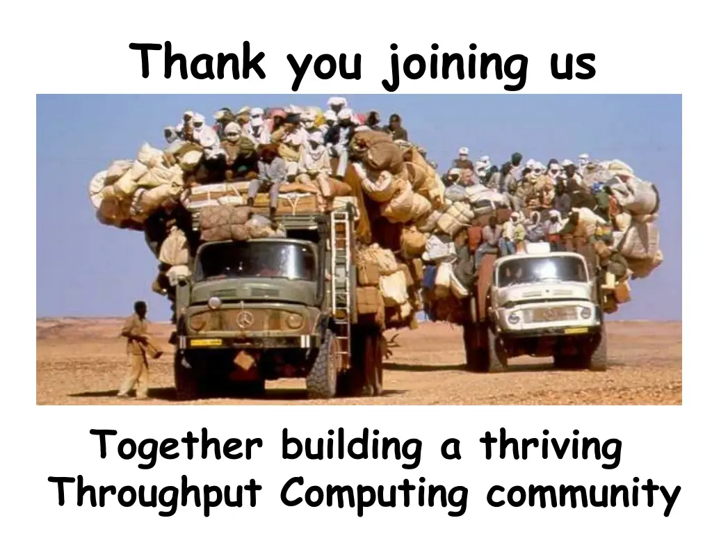 thank you joining us