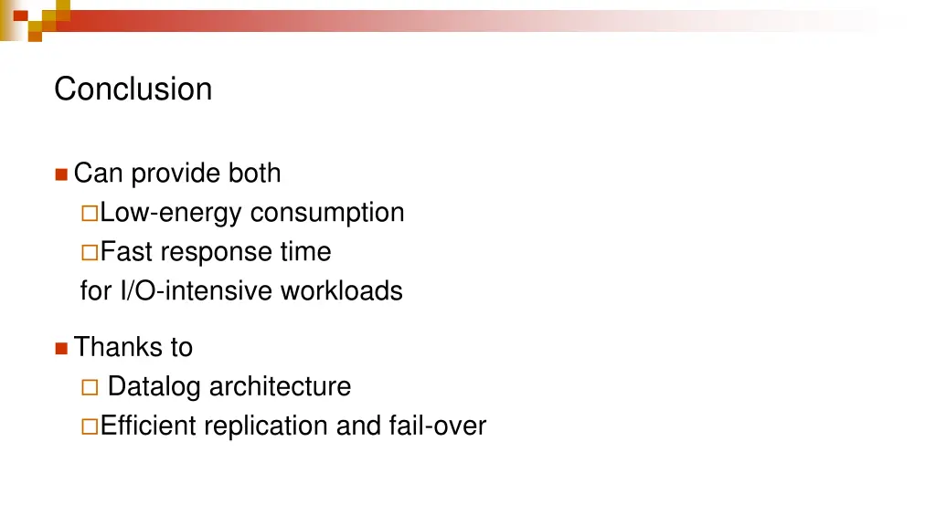 conclusion