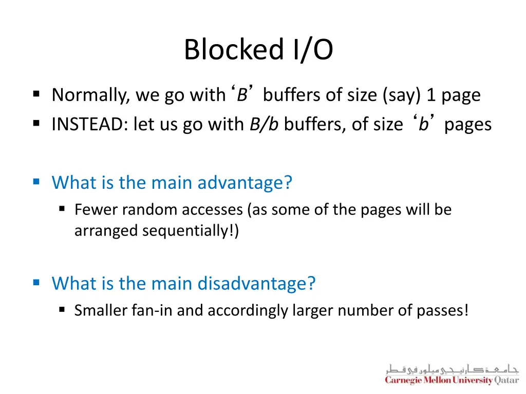 blocked i o 2