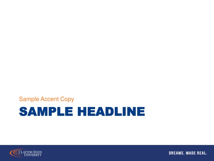 sample accent copy
