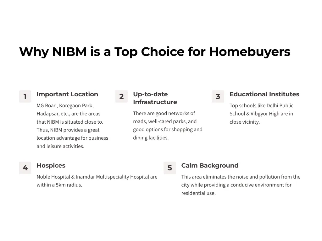 why nibm is a top choice for homebuyers