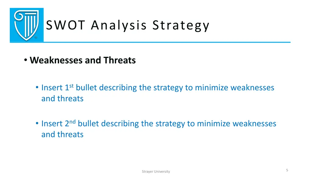 swot analysis strategy 1