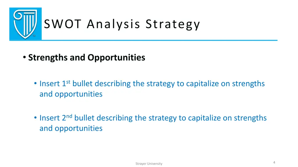 swot analysis strategy