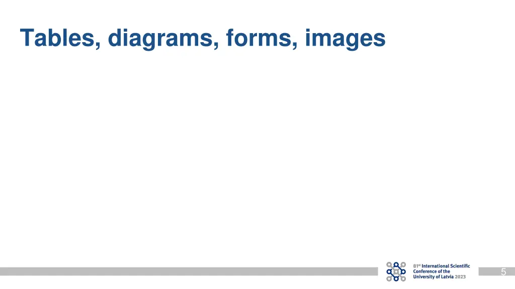 tables diagrams forms images