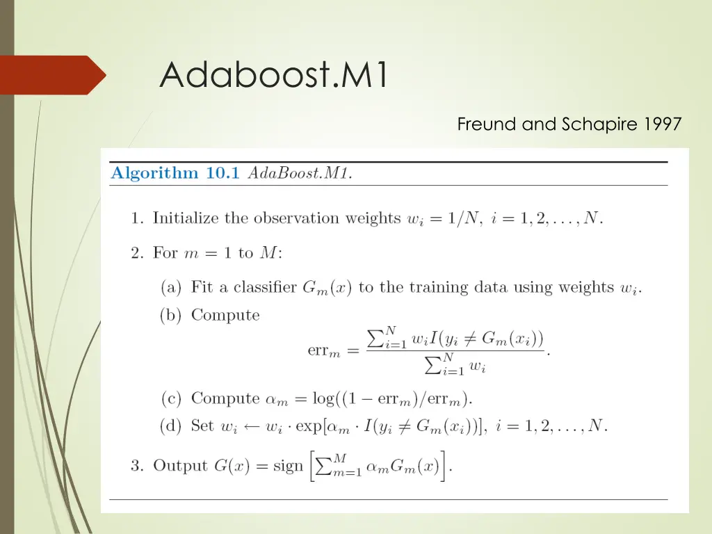 adaboost m1