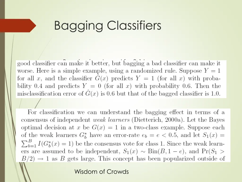 bagging classifiers 1