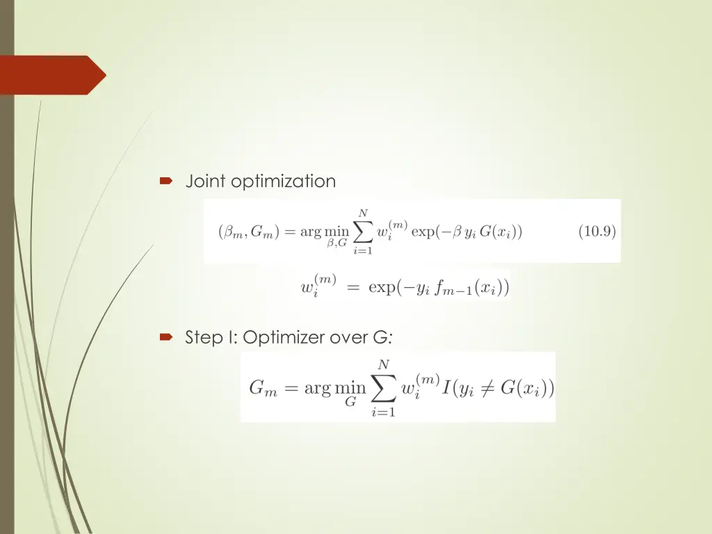 joint optimization