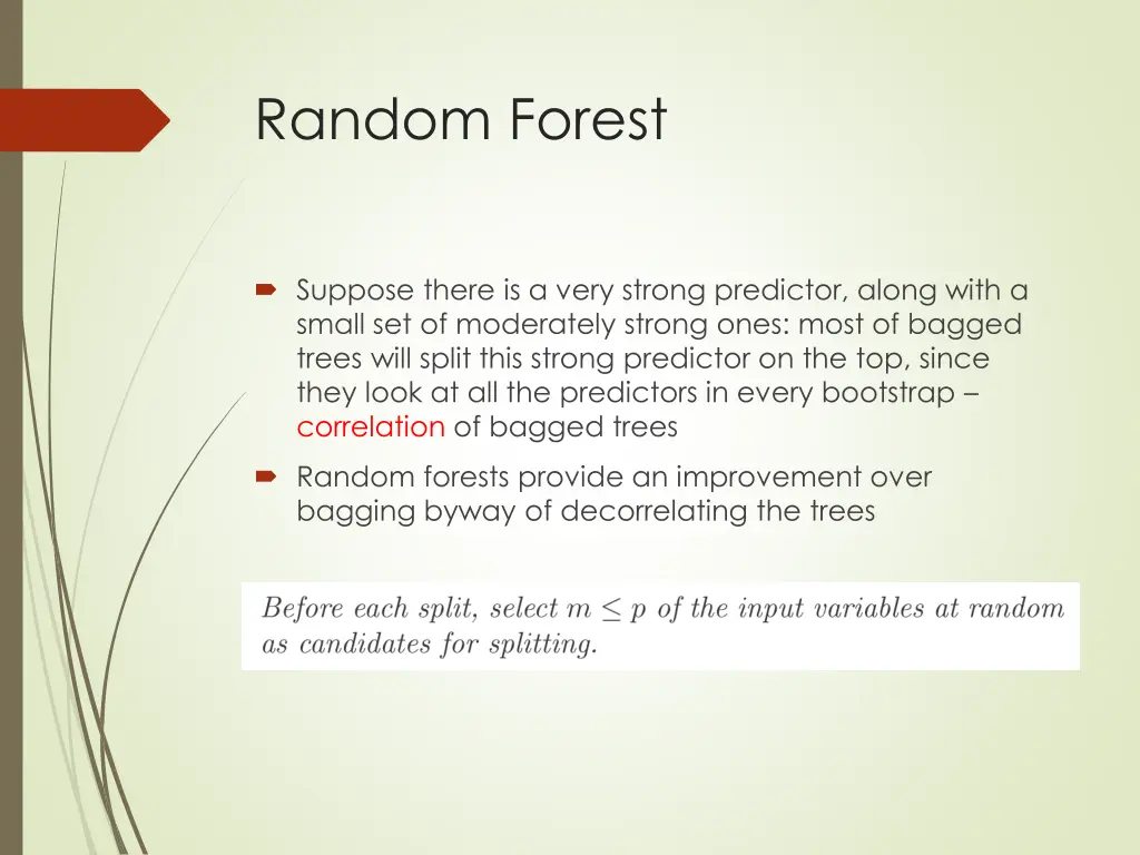 random forest