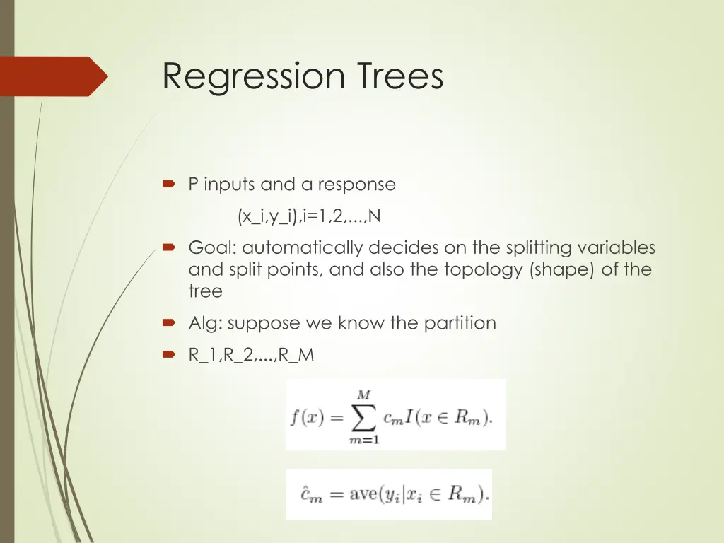regression trees