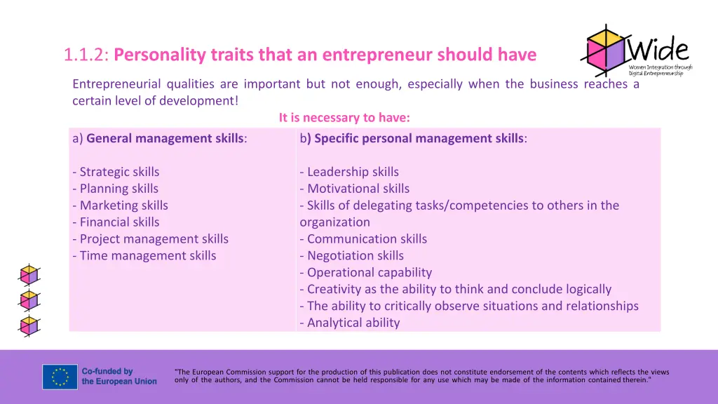 1 1 2 personality traits that an entrepreneur 1