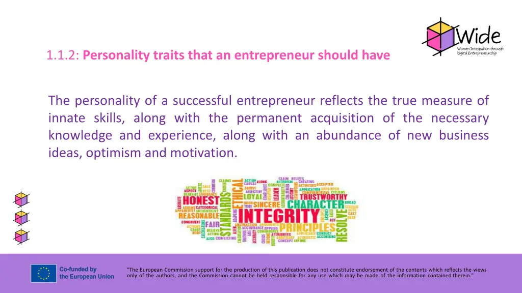 1 1 2 personality traits that an entrepreneur 2