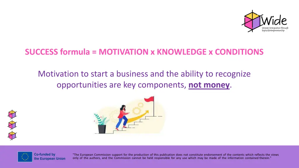 success formula motivation x knowledge