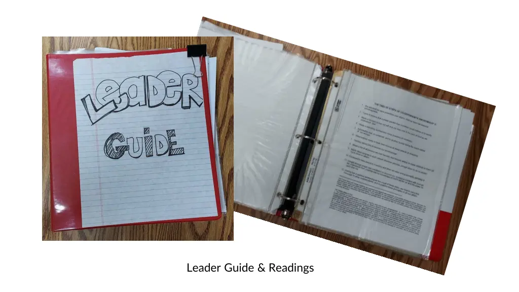 leader guide readings
