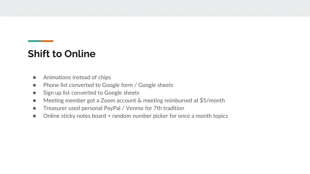 shift to online 1