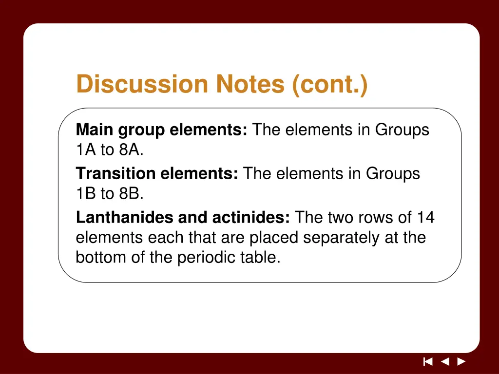 discussion notes cont 1