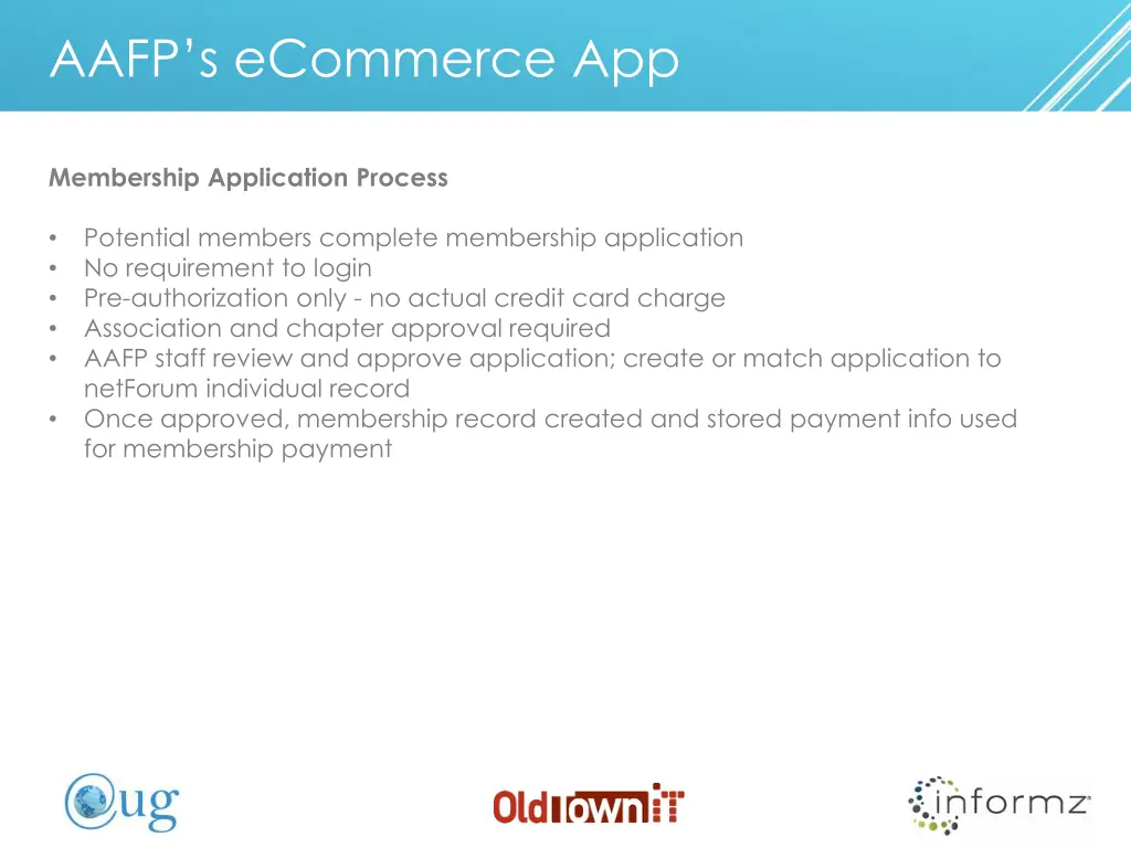 aafp s ecommerce app