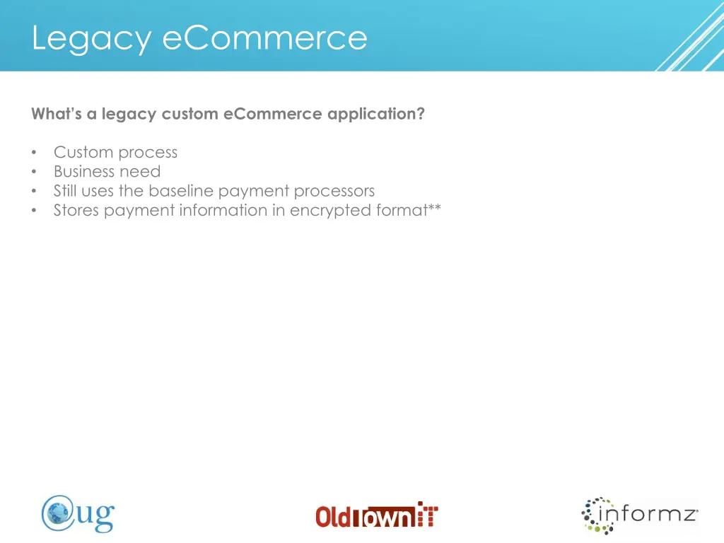 legacy ecommerce