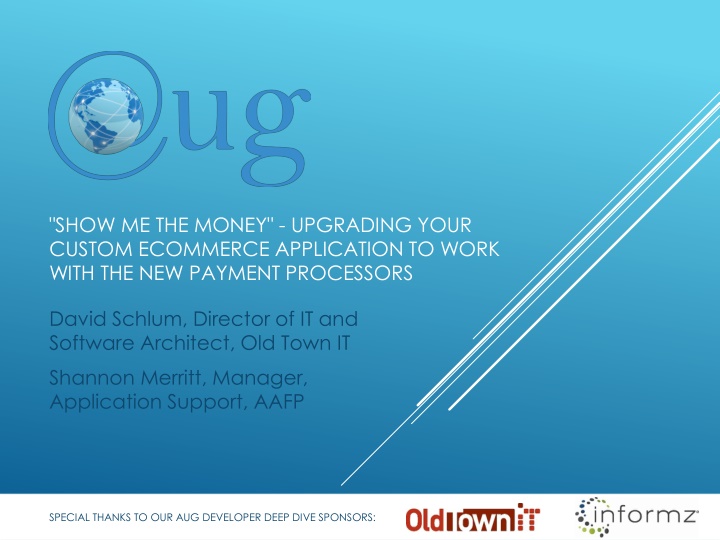 show me the money upgrading your custom ecommerce