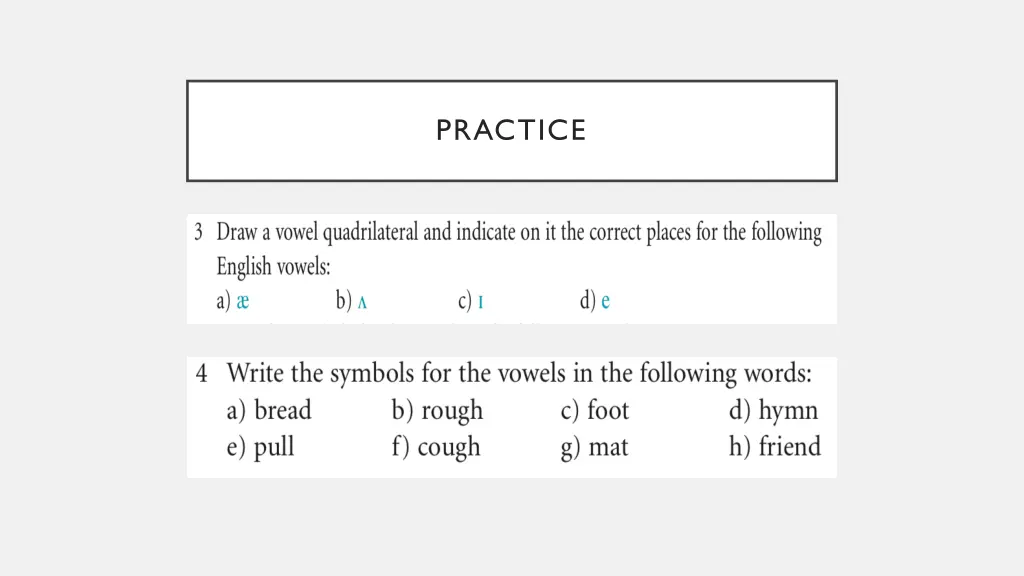 practice