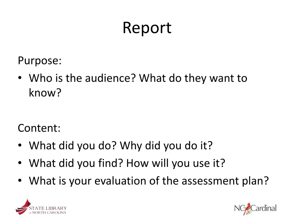 report