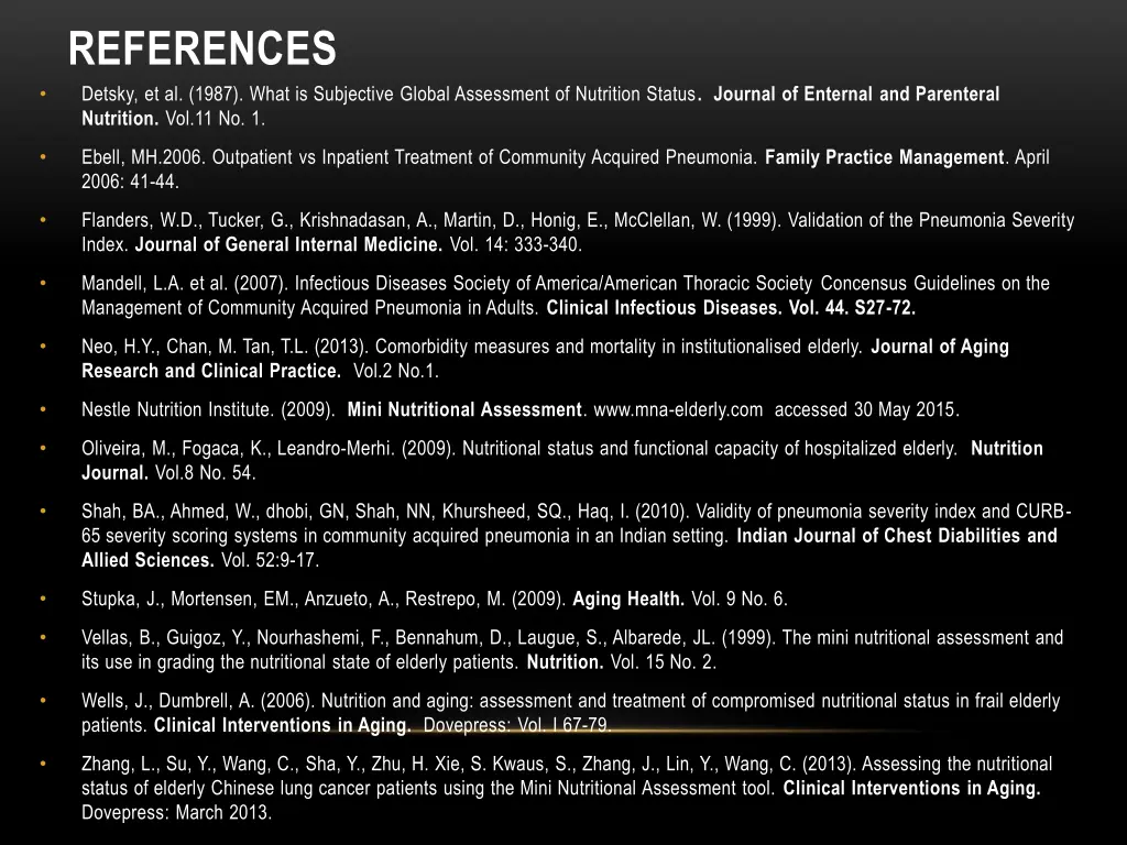 references detsky et al 1987 what is subjective