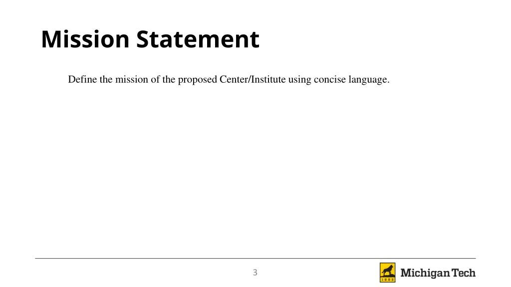 mission statement