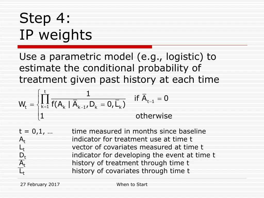 step 4 ip weights