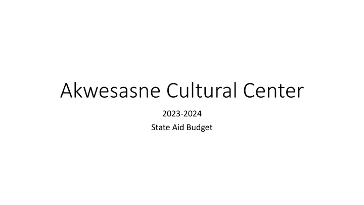 akwesasne cultural center