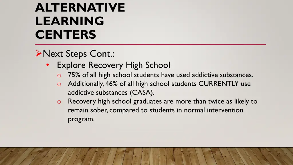 alternative learning centers 11