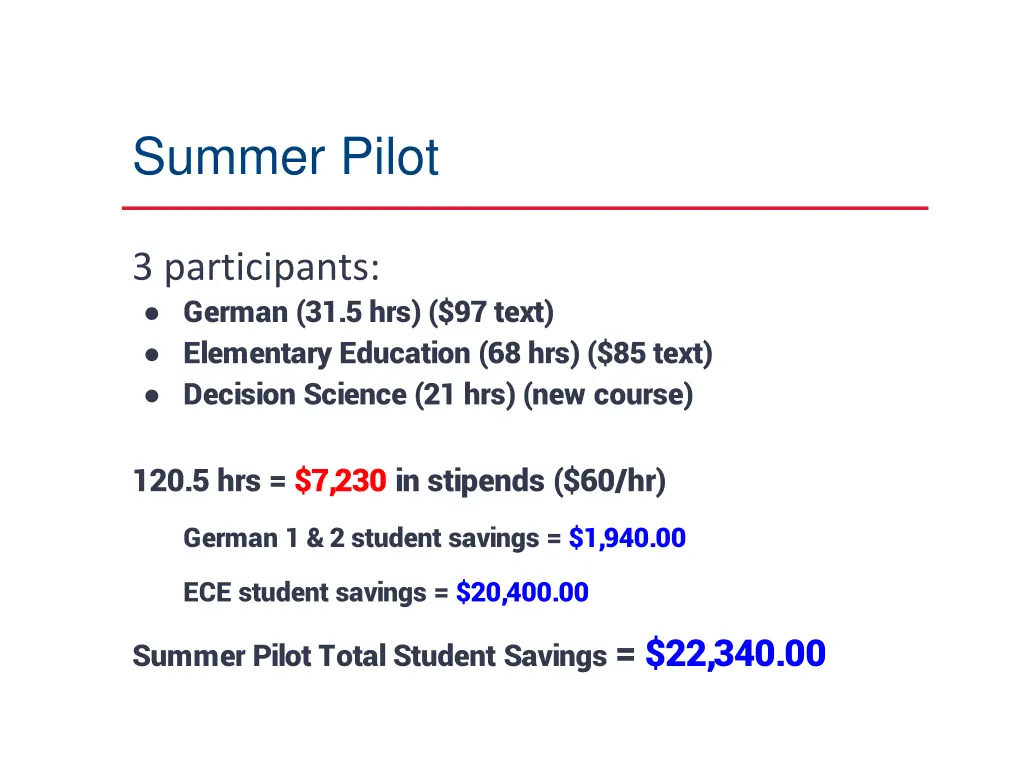 summer pilot