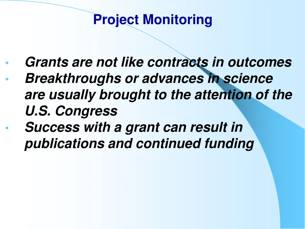 project monitoring 1