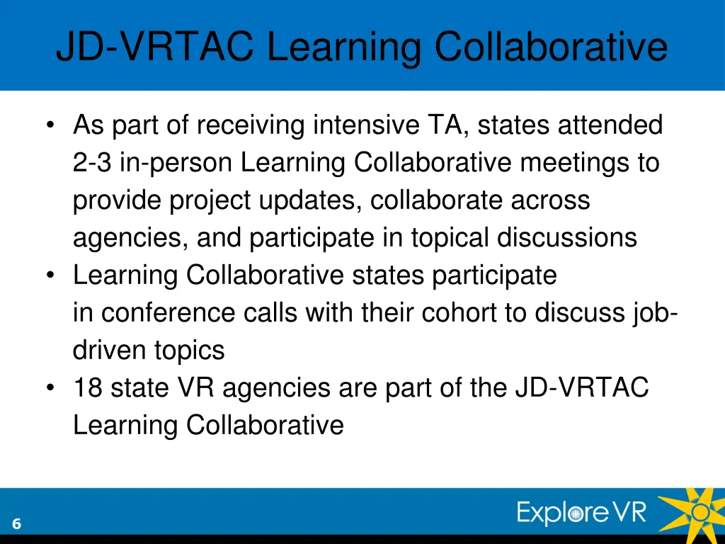 jd vrtac learning collaborative