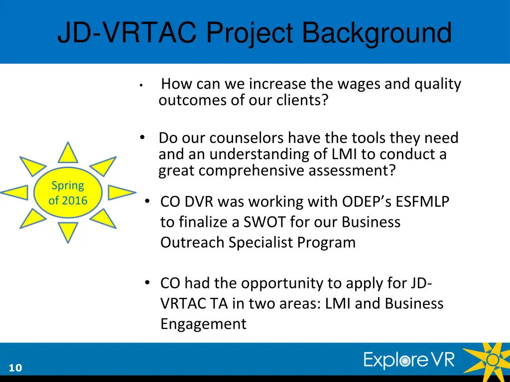 jd vrtac project background