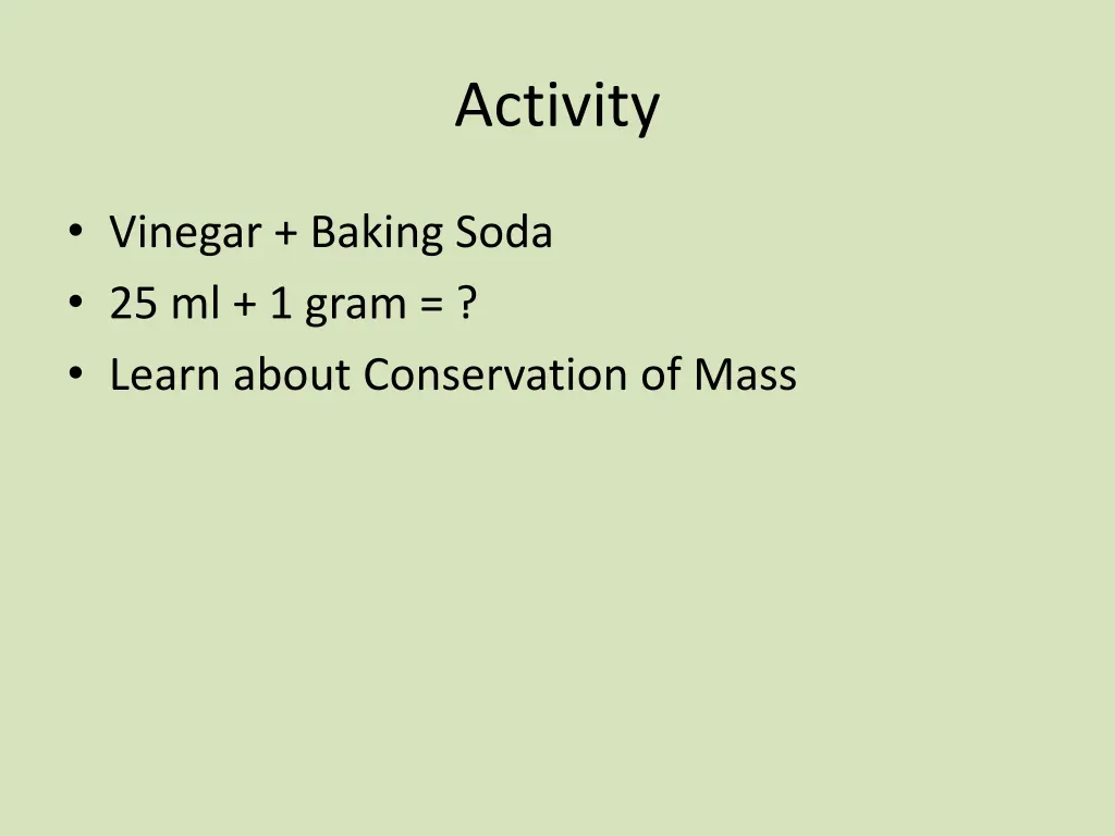 activity